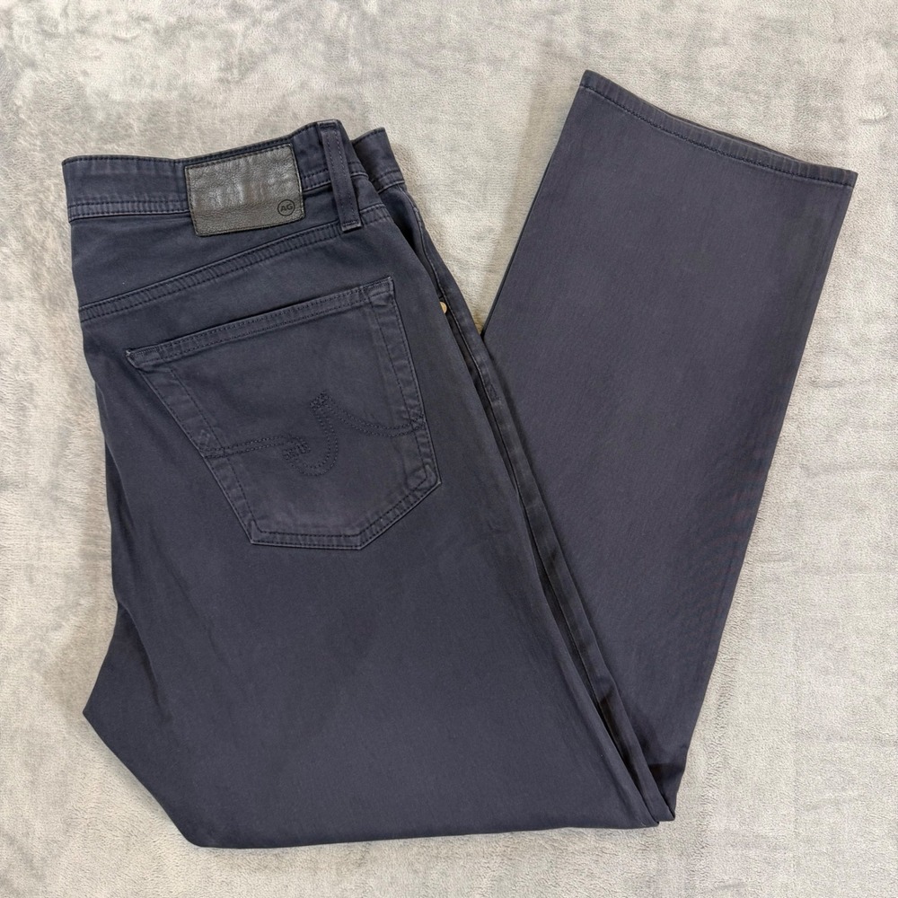 AG Adriano Goldschmied The Graduate Tailored Leg Jeans Men's 34x32 Dark Blue